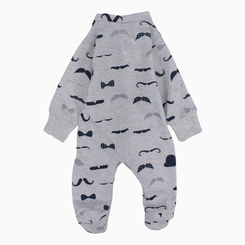 Baby Boys Cotton Baby Footie – Daddy's Little Man