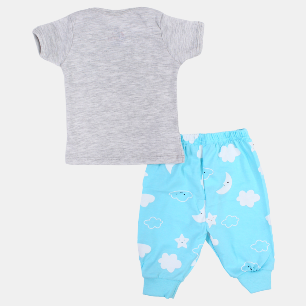 Sleepy Moon Baby Girls Pajama Set