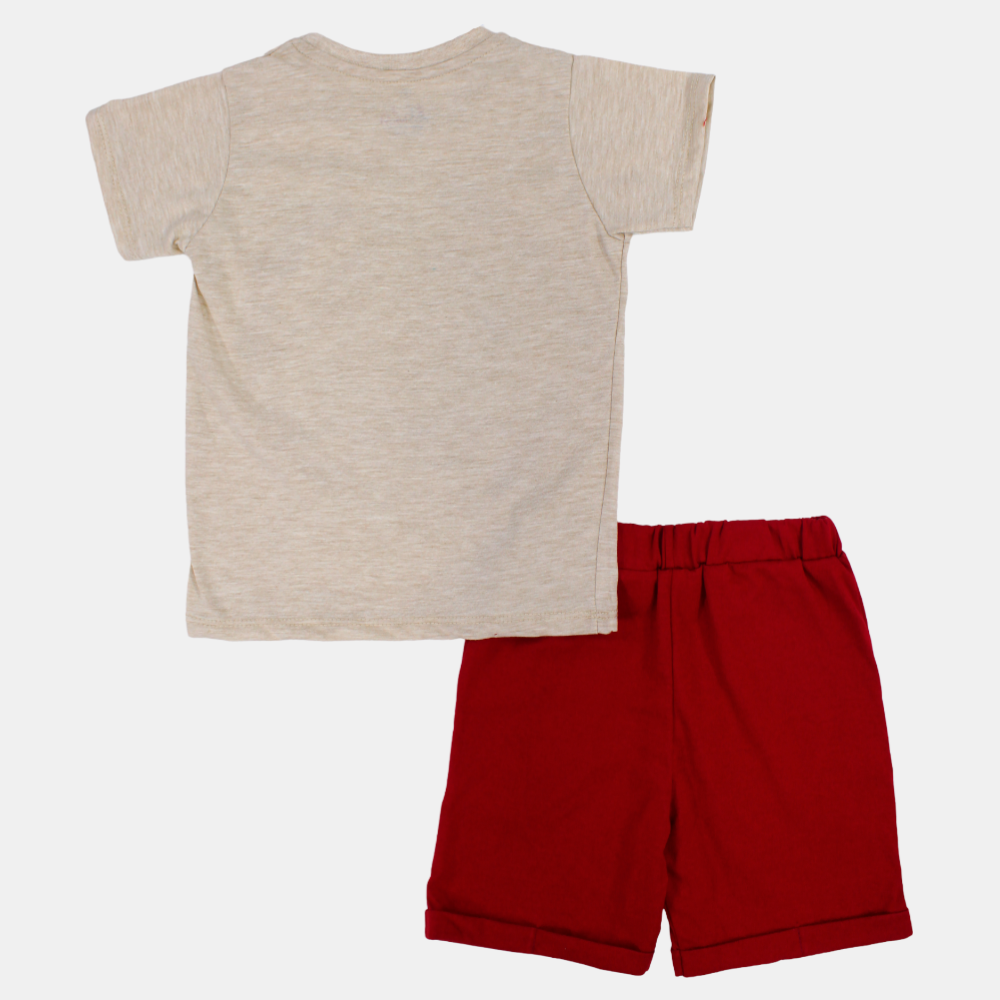 Iron Man Boys Cotton Pajama Set