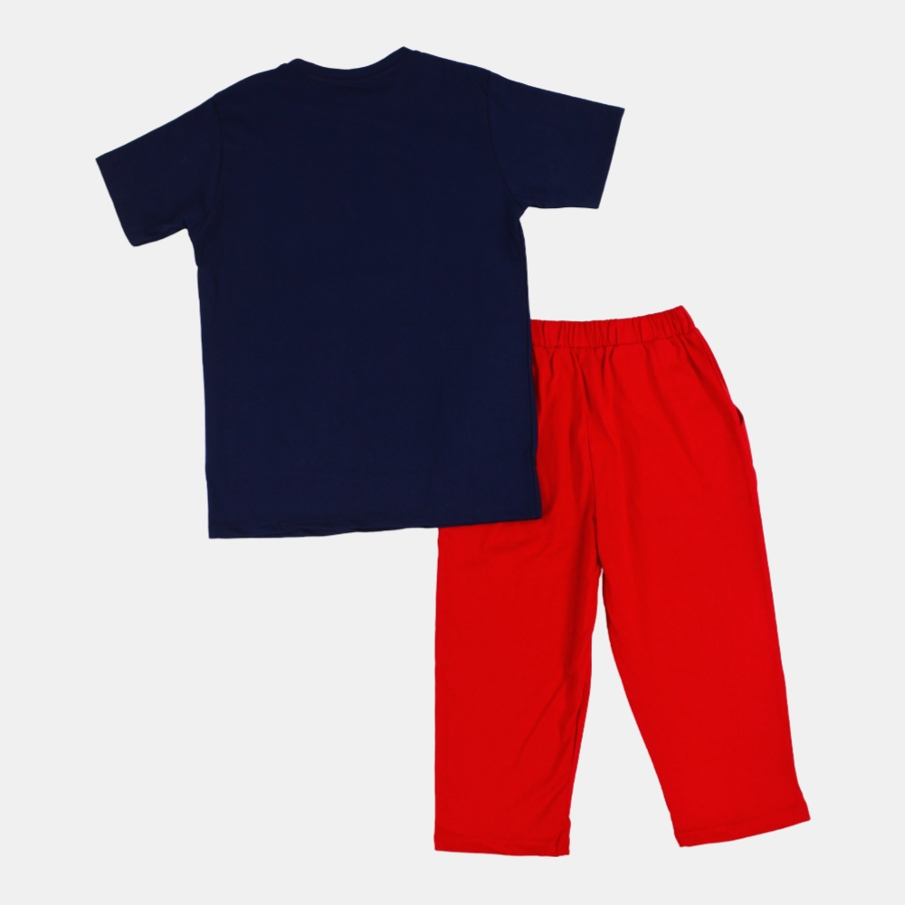 Iron Man Boys Cotton Pajama Set