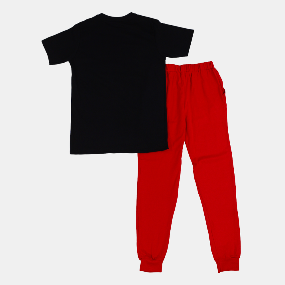 Boys Cotton Pajama Set – Multicolor