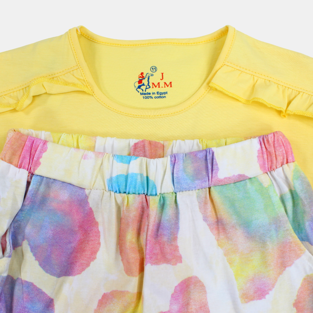 Pretty Girls Cotton Sleeveless Pajama Set