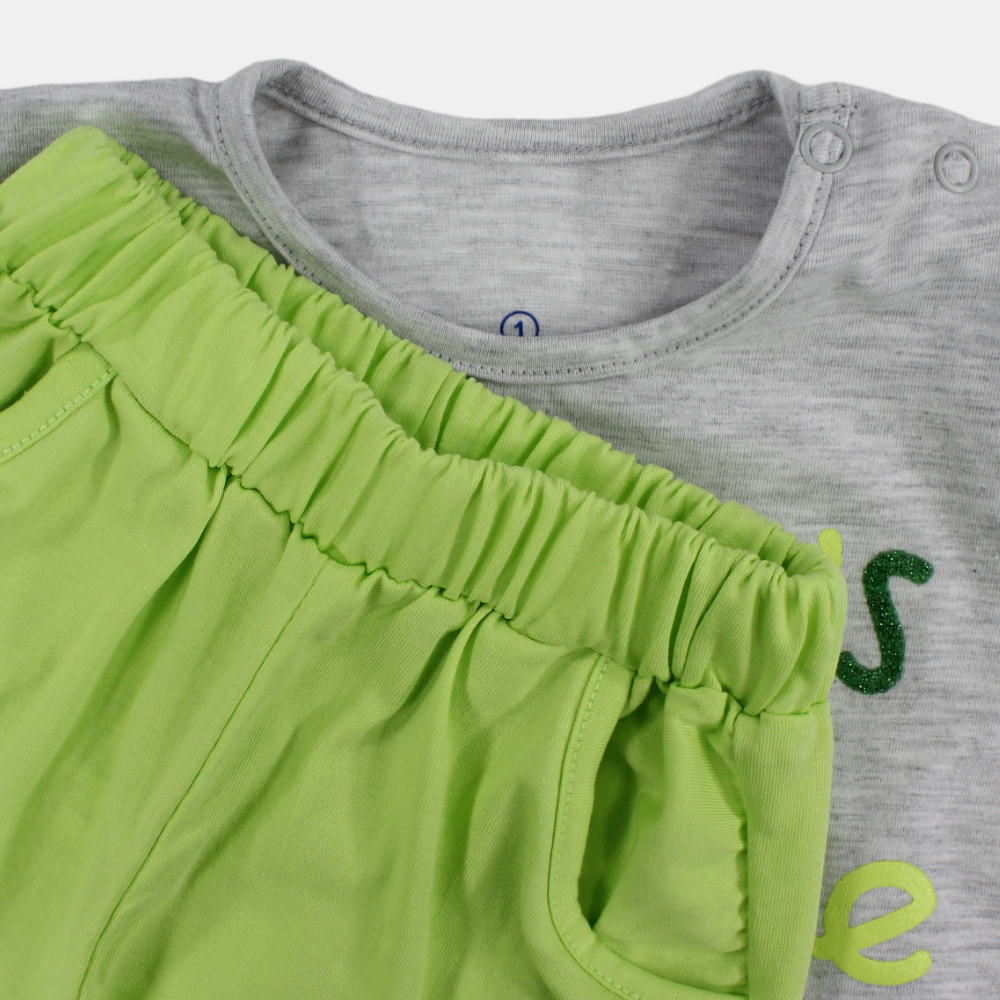 Girls Short-Sleeved Pajama Set - Mommy's Favorite Person