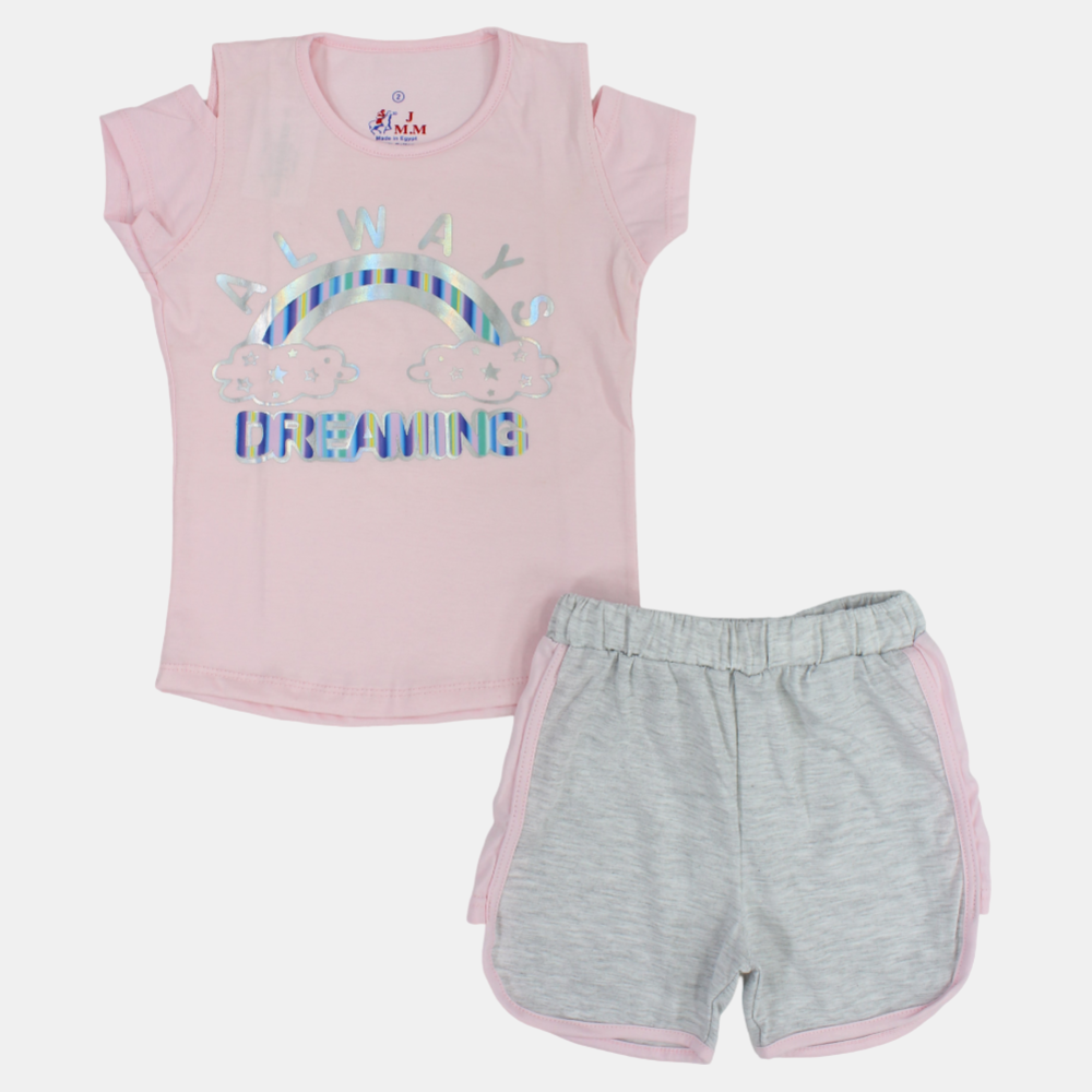 Girls "Always Dreaming" Sleeveless Pajama Set