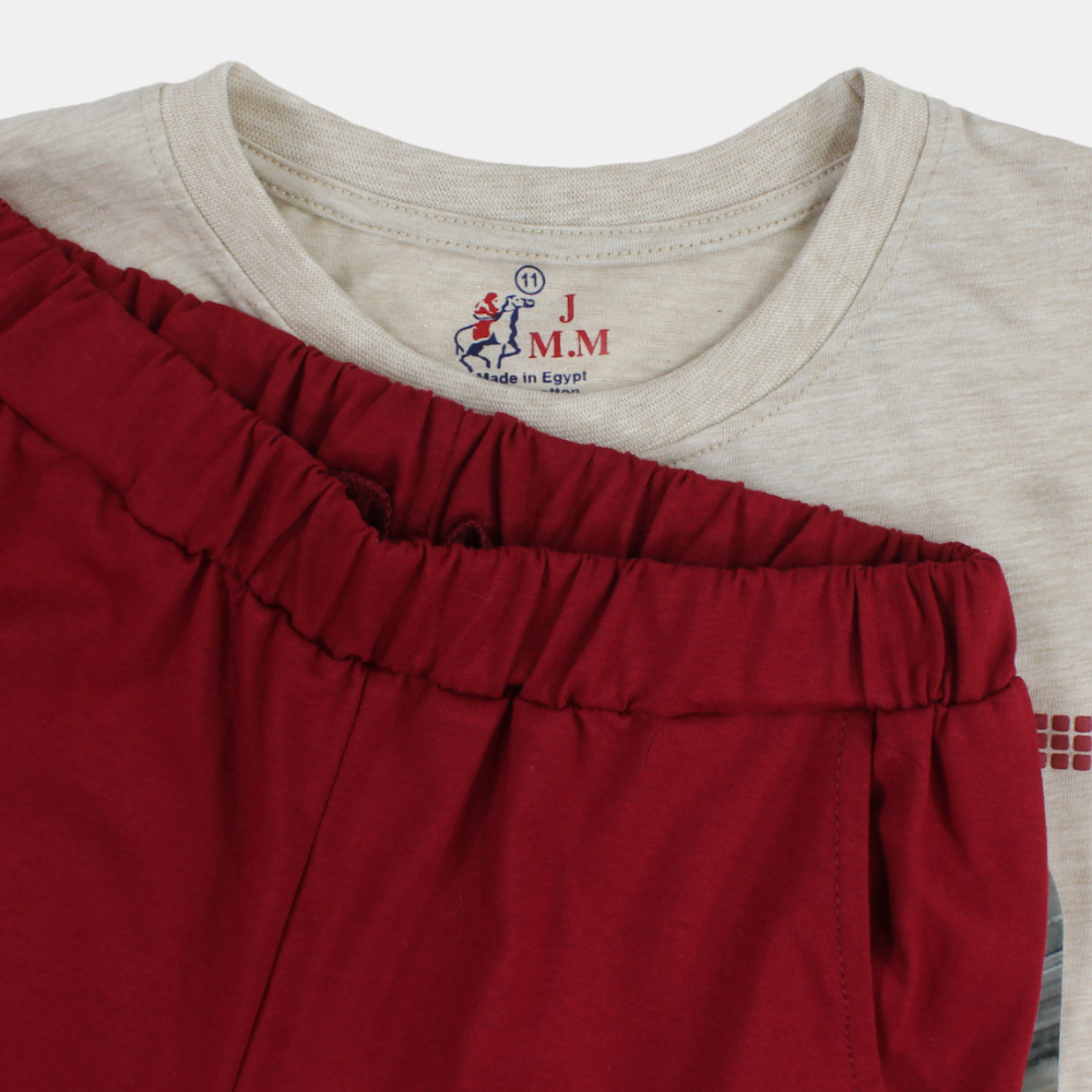 Boys "Achievement" Short-Sleeved Pajama Set