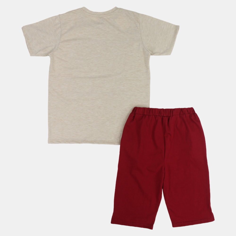 Boys "Achievement" Short-Sleeved Pajama Set