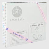 Pinkish 5-Piece Baby Layette Set