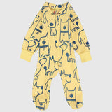 Little Puppies Long-Sleeved Baby Footie