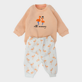 Flamingos Long-Sleeved Fleeced Pajama