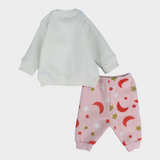 Daddy's Mini Girl Long-Sleeved Fleeced Pajama