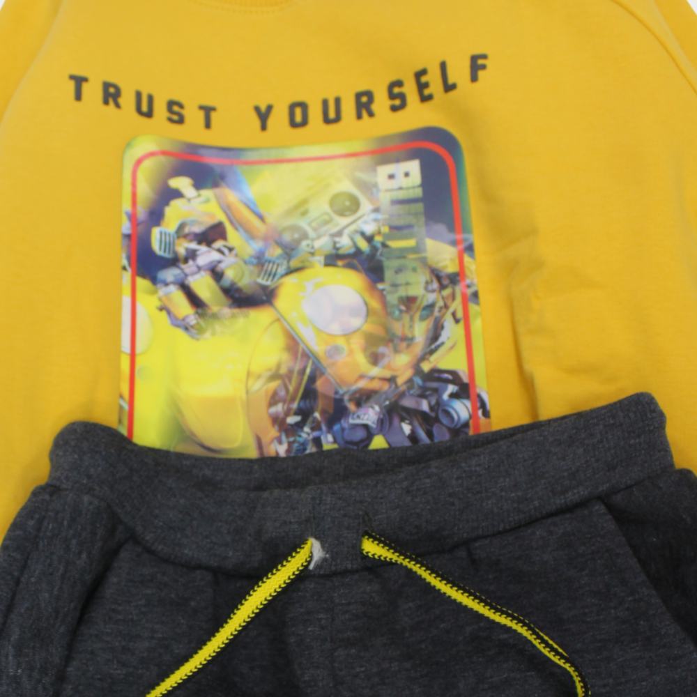 Transformers "Trust Yourself" Long-Sleeved Fleeced Pajama