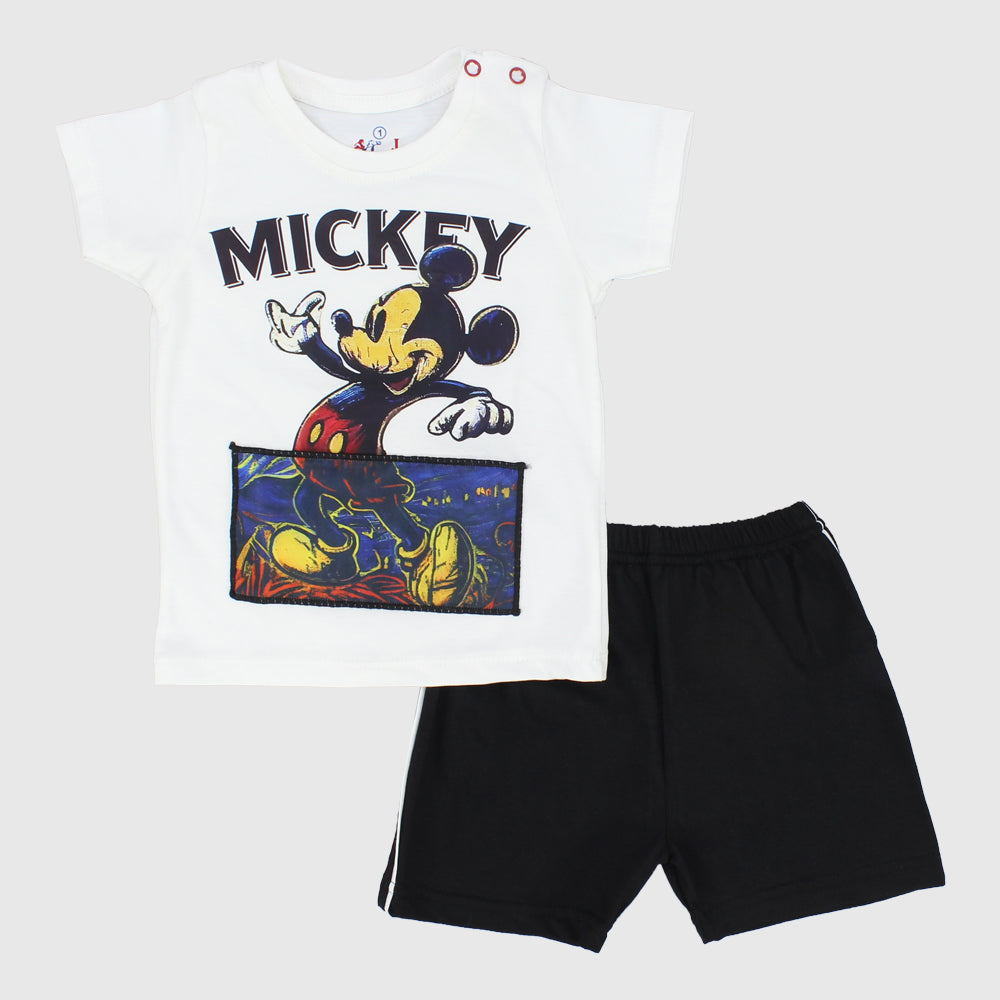 Mickey Mouse Short-Sleeved Pajama