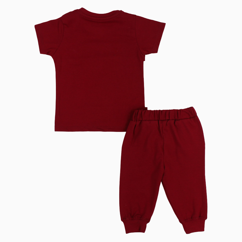 Baby Boys Cotton Pajama Set – Mickey Mouse Design