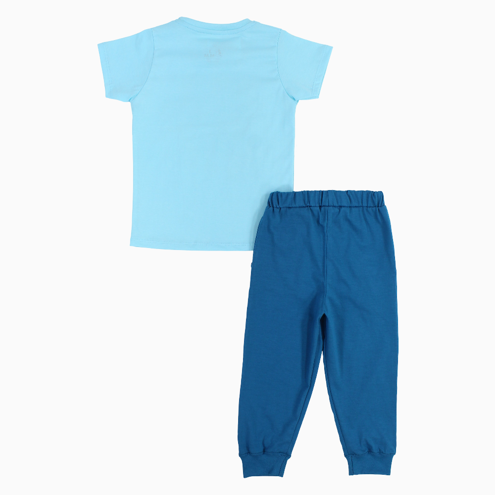 Boys Cotton Pajama Set – Dino Game Design