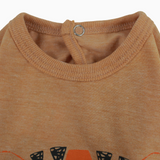 Baby Boys Cotton	Baby Footie - Wild Animals Design