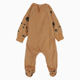 Baby Boys Cotton	Baby Footie - Wild Animals Design
