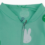Baby Girls Cotton Baby Footie - Cute Bunny Design
