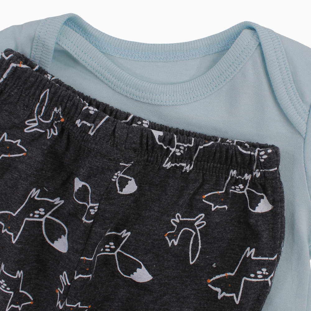 Baby Boys Cotton Pajama Set – Fox aPrint