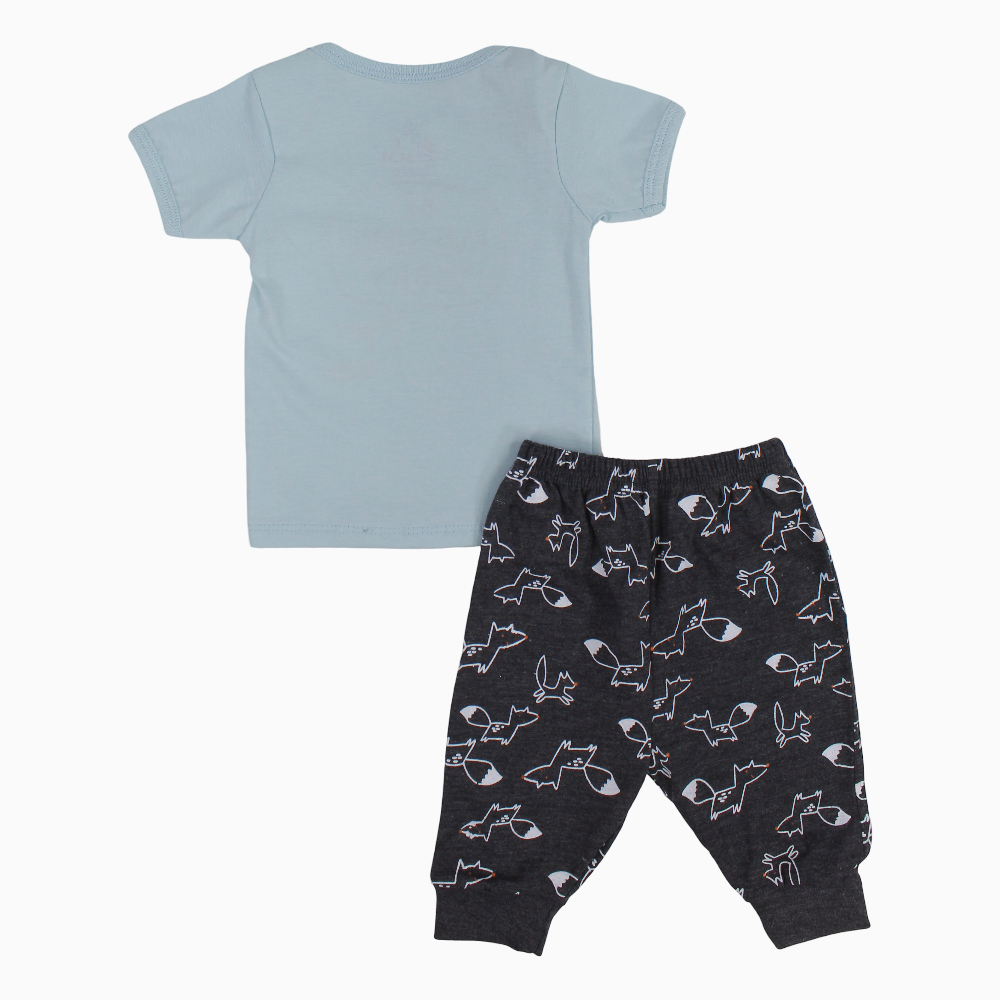 Baby Boys Cotton Pajama Set – Fox aPrint