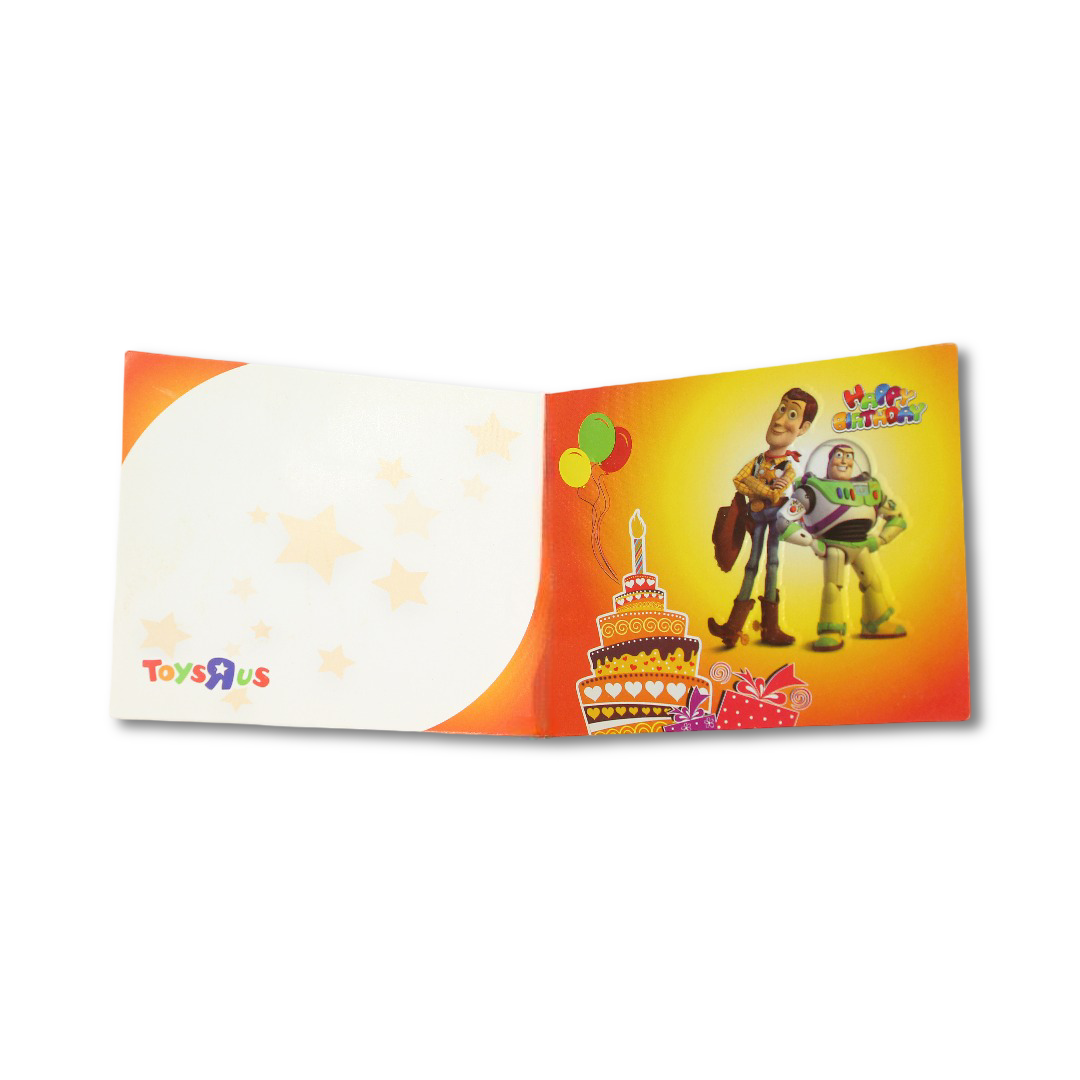Toy Story Birthday Card