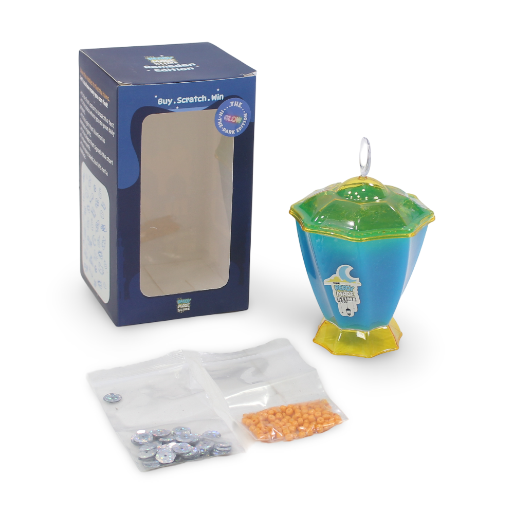 The Ready Made Slime "Ramdan Edition" Glow In The Dark – Turquoise