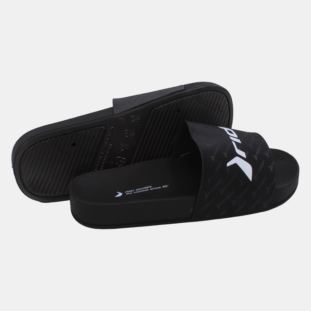 Unisex Rubber Slides - Black