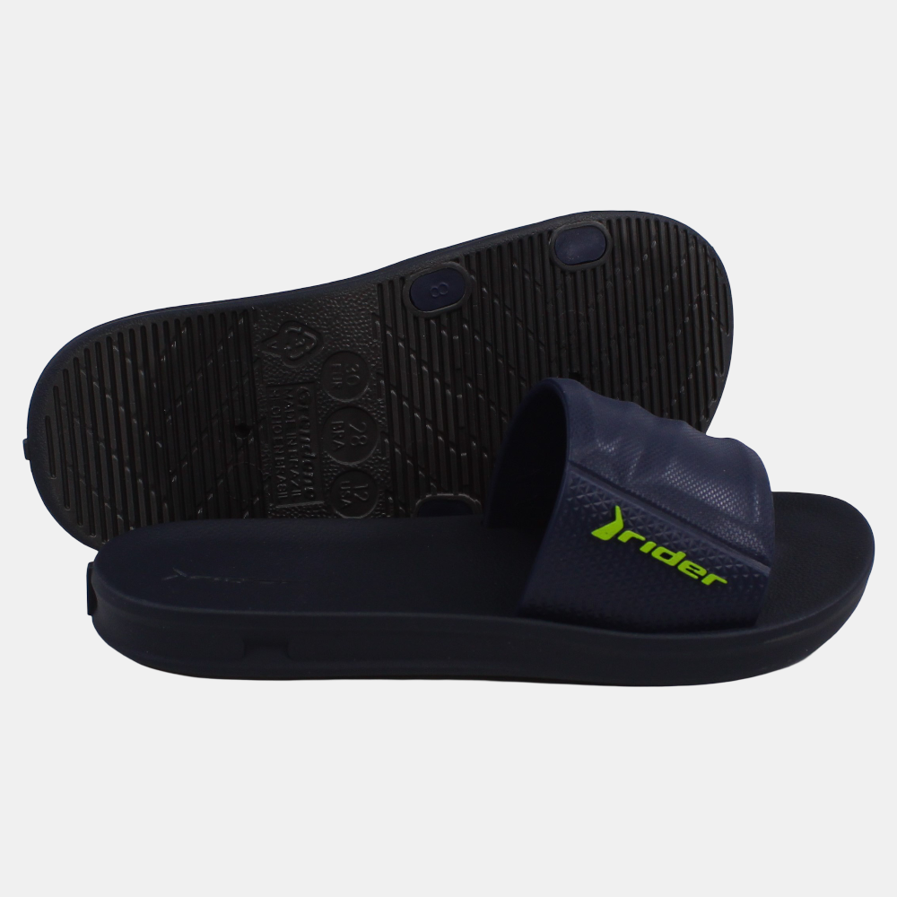 Unisex Rubber Slides - Navy