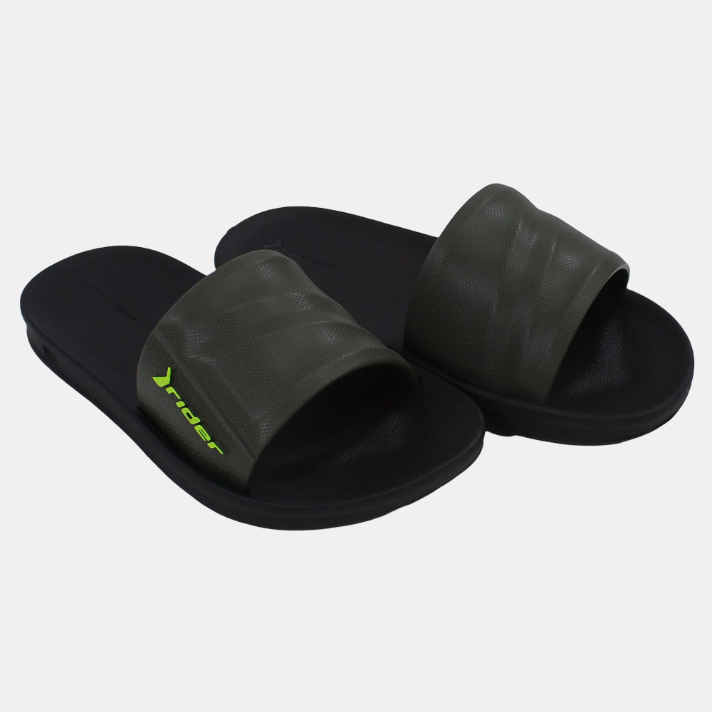 Unisex Rubber Slides - Black