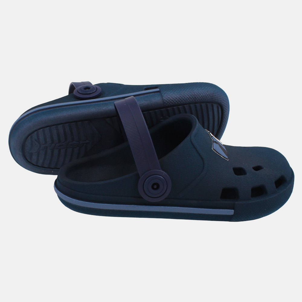 Unisex Rubber Clogs Slippers - Navy