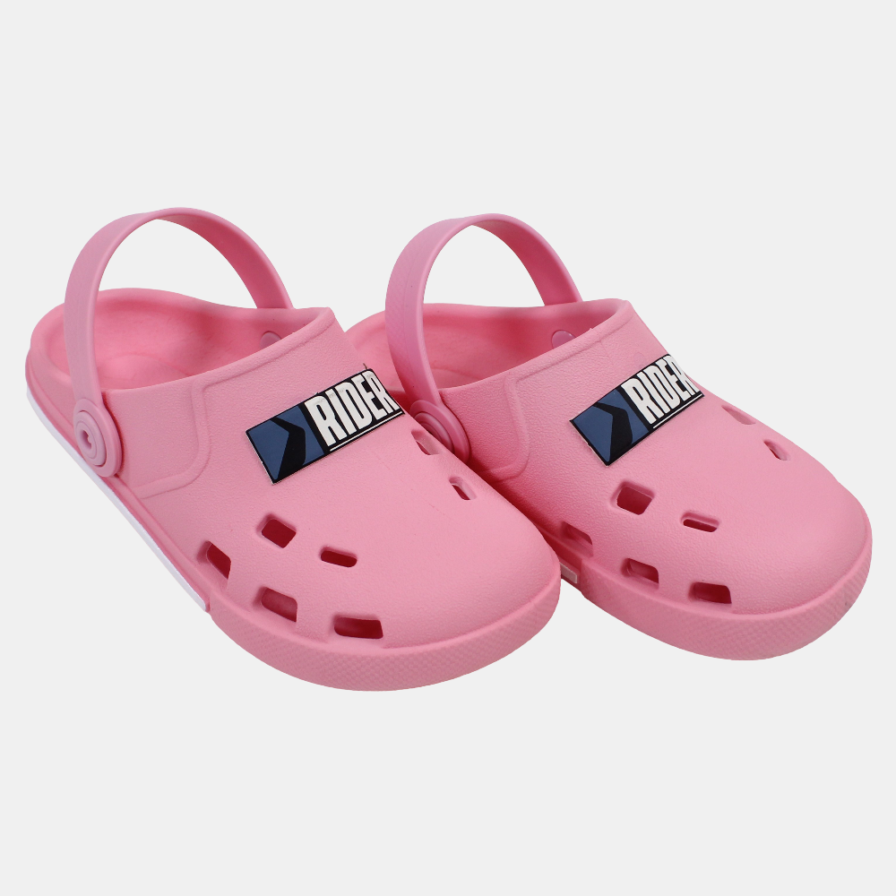 Girls Rubber Clogs Slippers – Pink