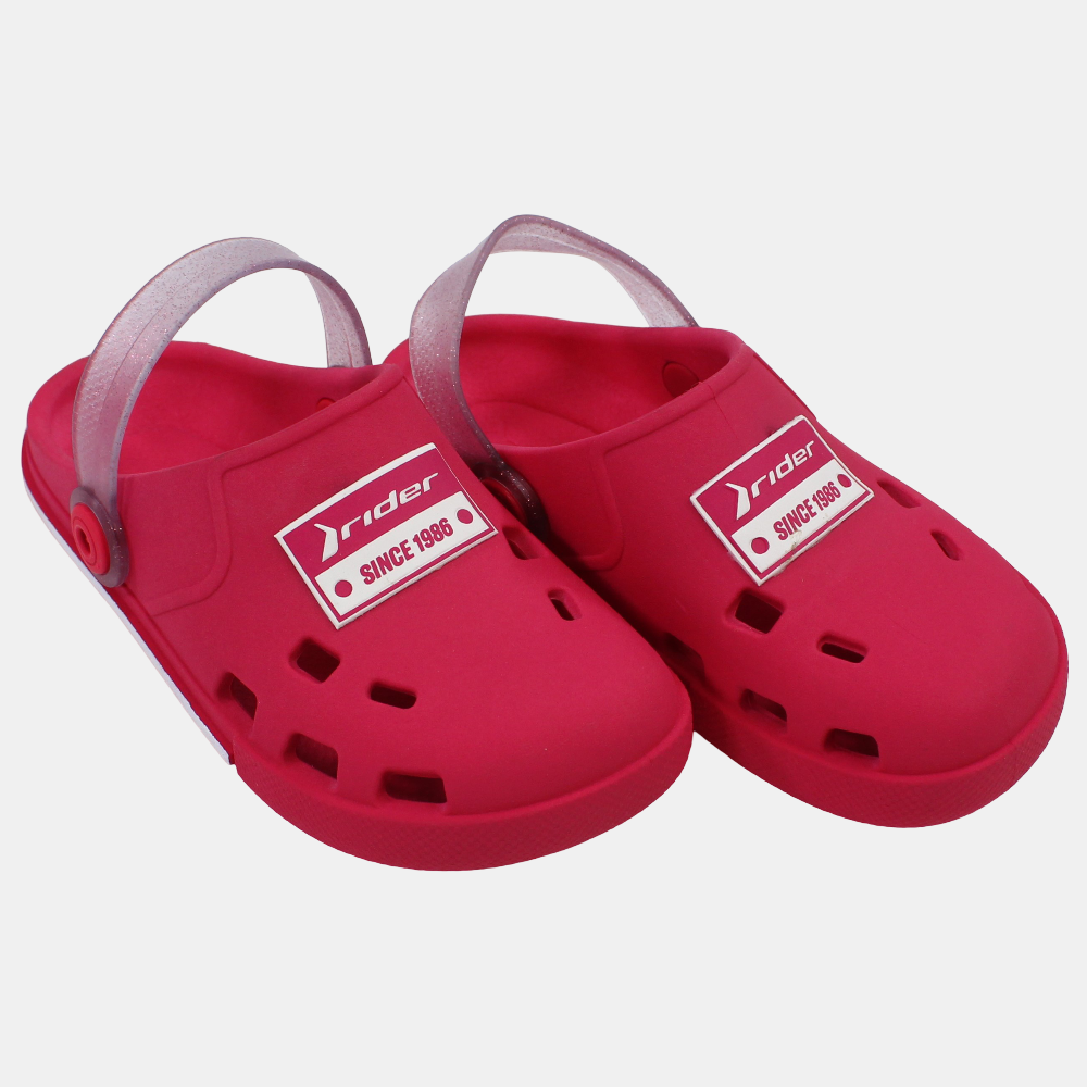 Girls Rubber Clogs Slippers – Pink