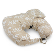 Cotton Nursing Pillow – Beige with Floral Print