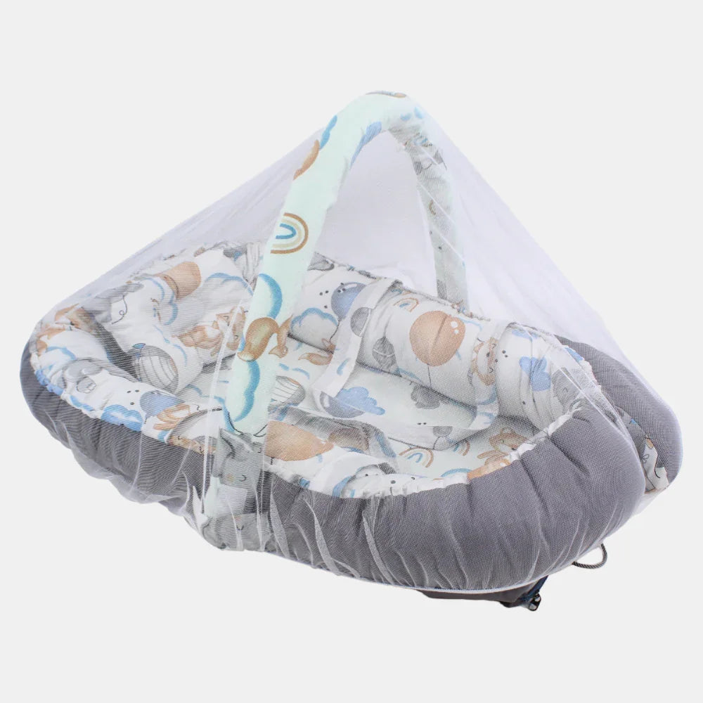 Baby Carrier/Carrycot – Frog & Elephant Design