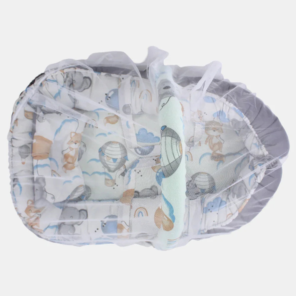 Baby Carrier/Carrycot – Frog & Elephant Design