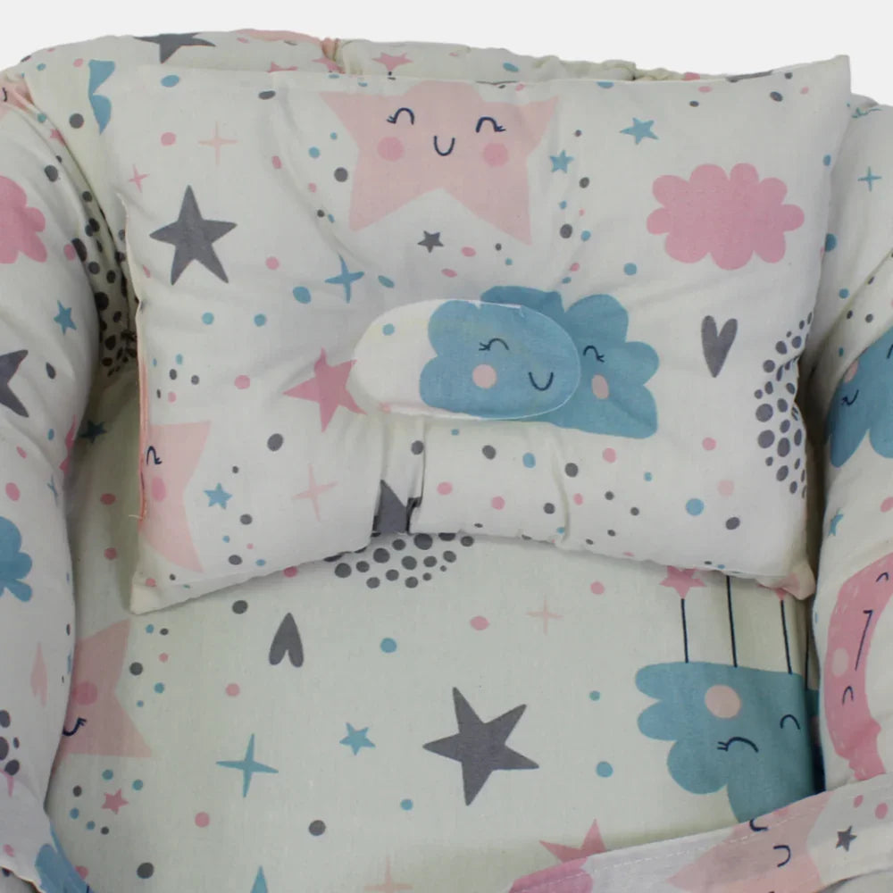 Baby Carrier/Carrycot – Zigzag Off-White Design