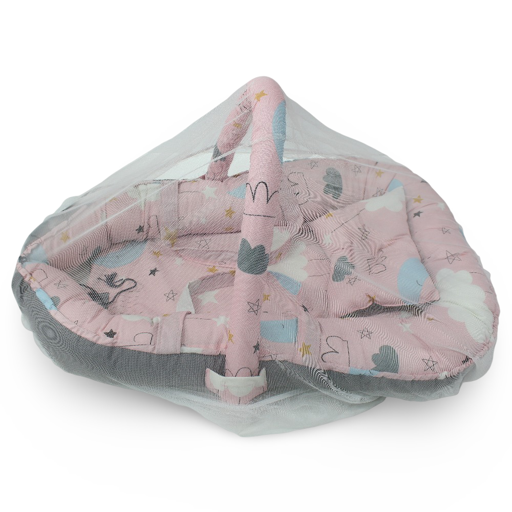 Baby Nest – Rose with Clouds - Baby Essentials - Kiddy