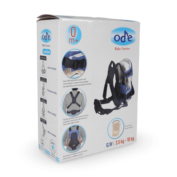 Ode Baby Carrier Soft & Safe for Newborns +0m – Navy
