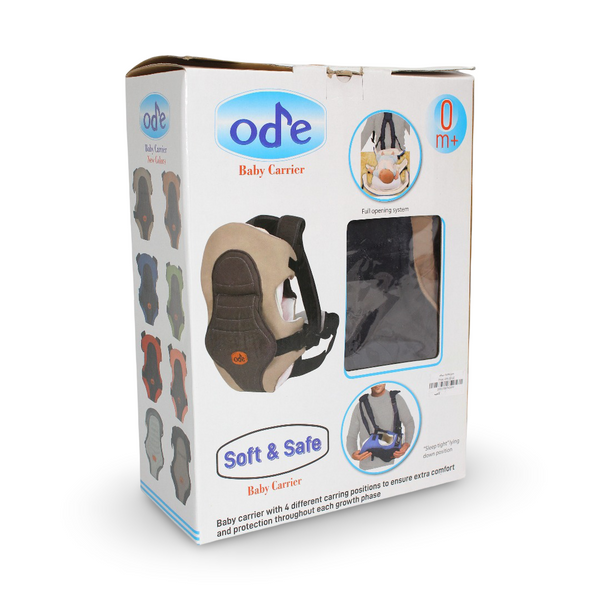 Ode Baby Carrier Soft & Safe for Newborns +0m – Cafe