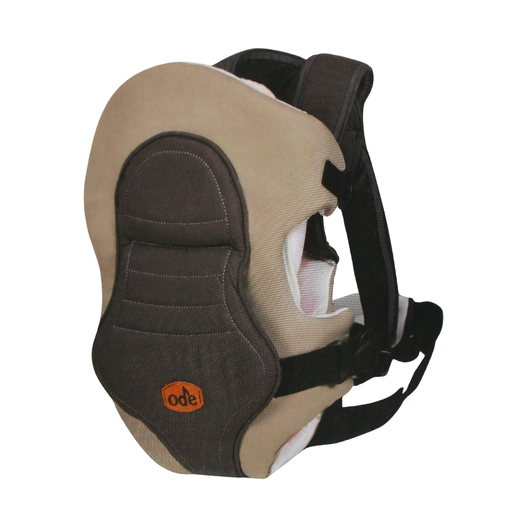 Ode Baby Carrier Soft & Safe for Newborns +0m – Cafe - Baby Essentials