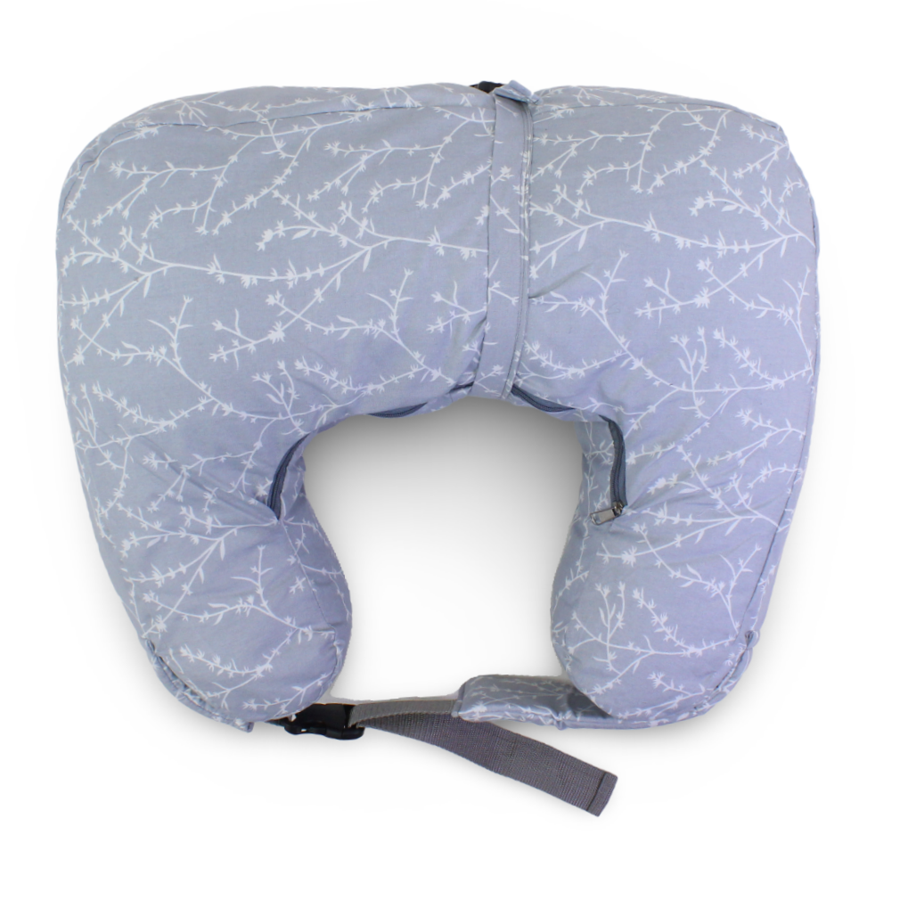 Cotton Nursing Pillow – Grey