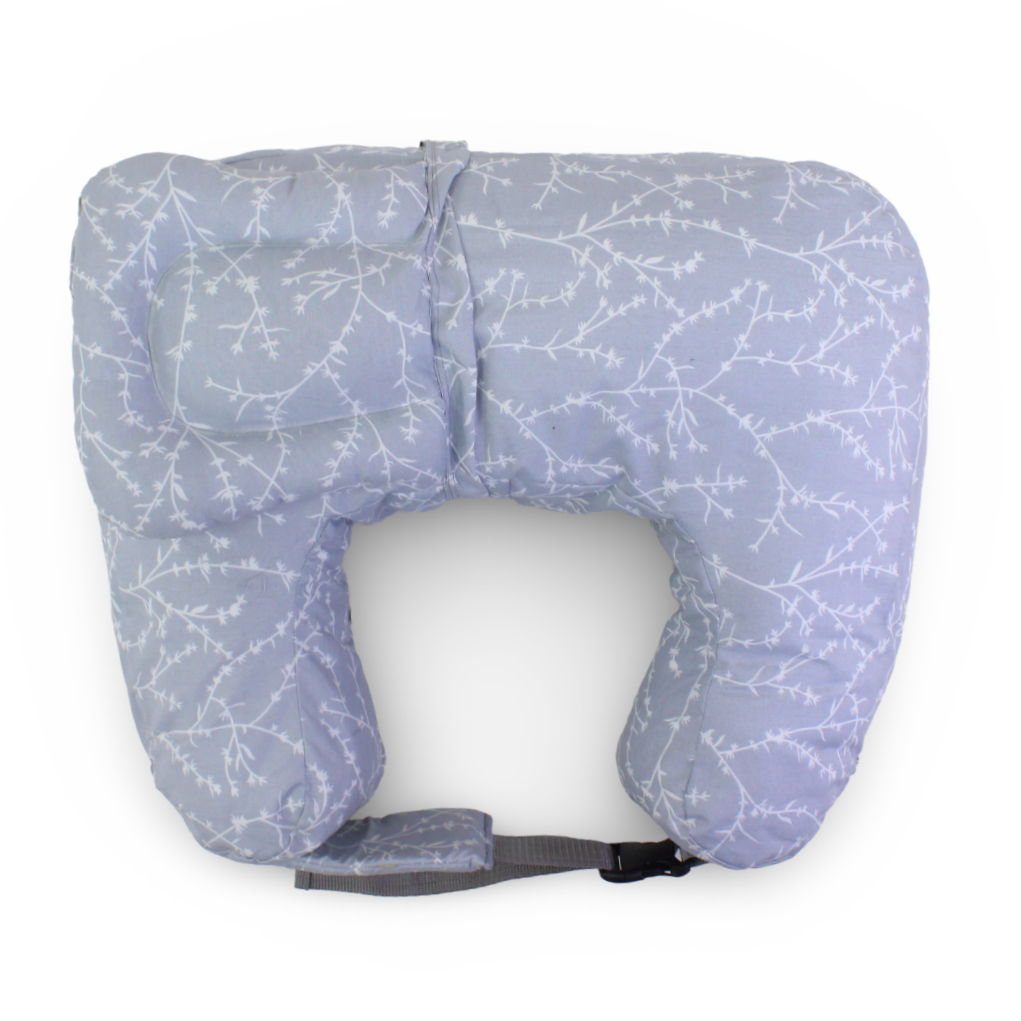 Cotton Nursing Pillow – Grey
