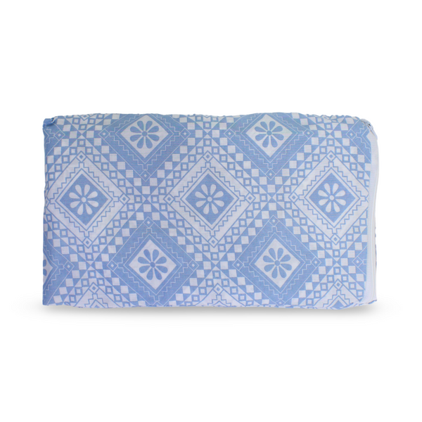 Cotton Nursing Cover – Baby Blue