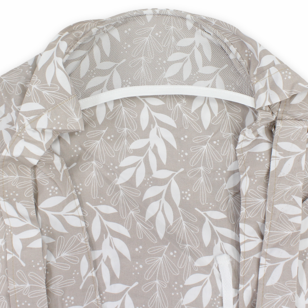 Cotton Nursing Cover – Off-White & Beige