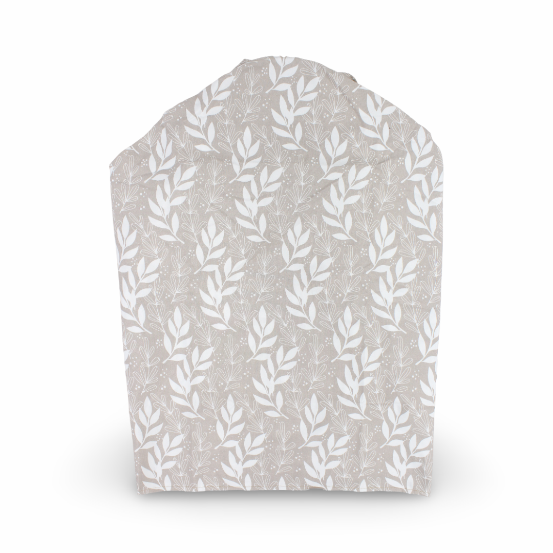 Cotton Nursing Cover – Off-White & Beige