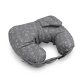 Grey with Floral Pattern