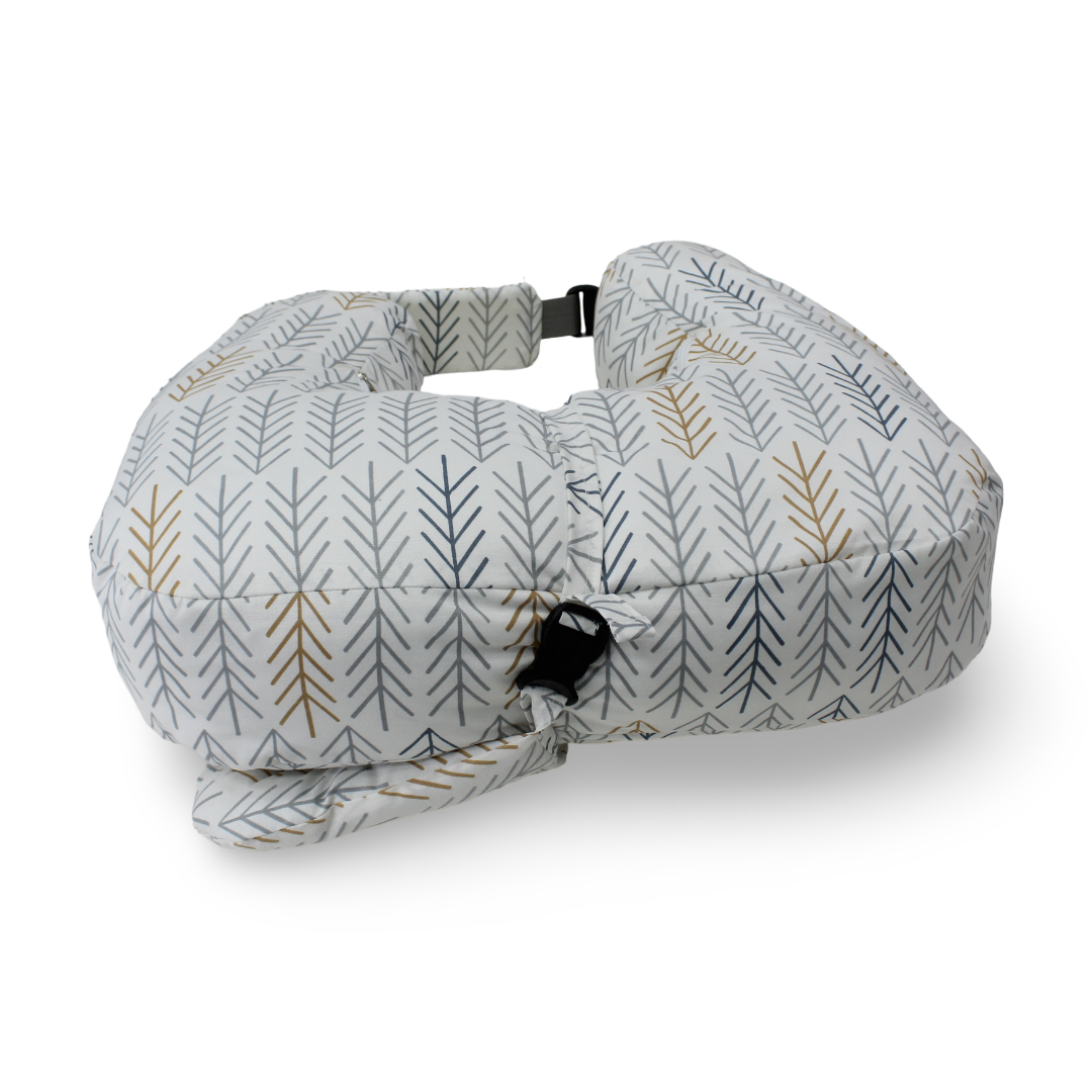 Nursing Pillow – Off-White Tree Branches Print
