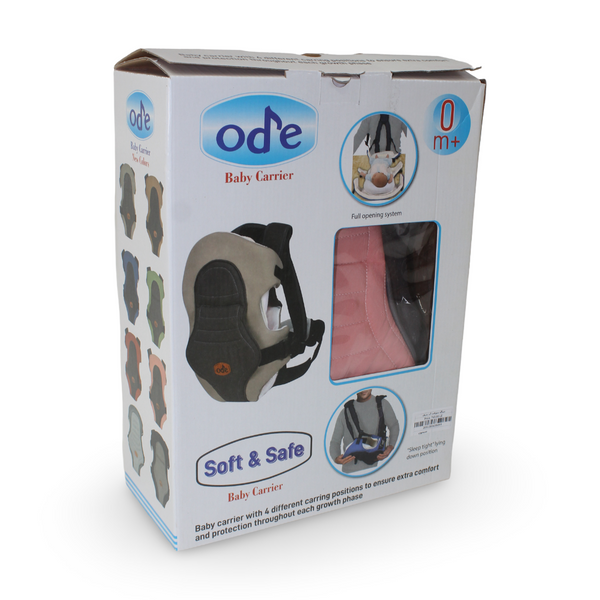 Ode Baby Carrier Soft & Safe – Salmon