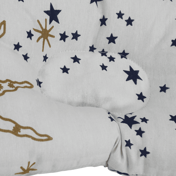 Small Pillow – Off-White with Stars Print