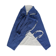 Breastfeeding Cover – Blue with Palm Print