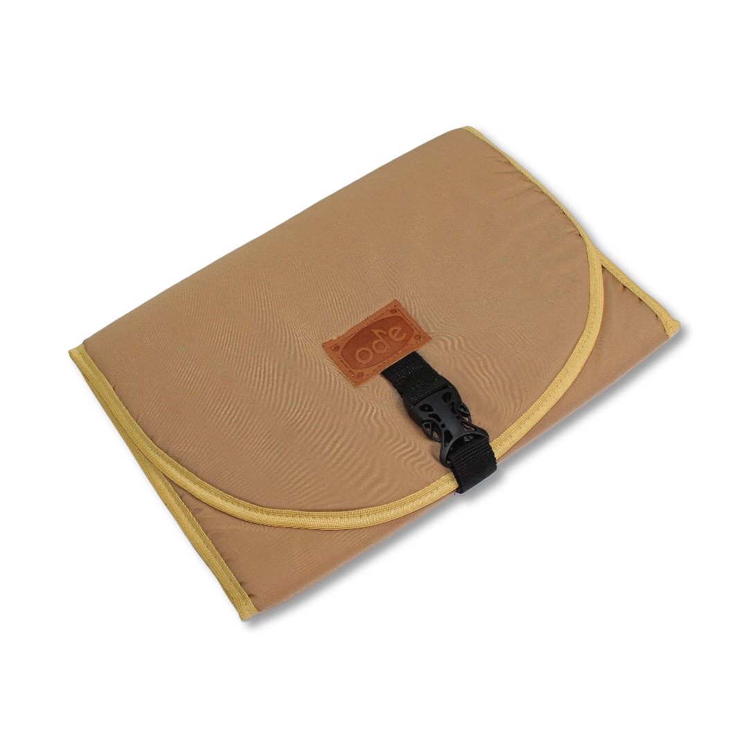 Ode Baby Diaper Changing Mat – Beige - Baby Essentials